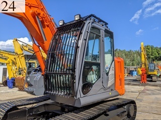 中古建設機械 中古 日立建機 HITACHI 解体機 ロングフロント・ハイリフト ZX135USK-5B