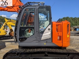 中古建設機械 中古 日立建機 HITACHI 解体機 ロングフロント・ハイリフト ZX135USK-5B