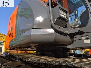 中古建設機械 中古 日立建機 HITACHI 解体機 ロングフロント・ハイリフト ZX135USK-5B