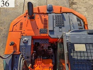 中古建設機械 中古 日立建機 HITACHI 解体機 ロングフロント・ハイリフト ZX135USK-5B