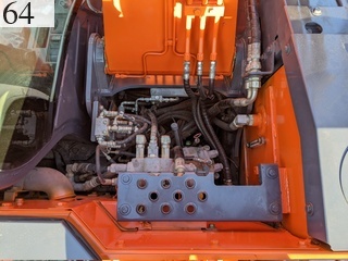 中古建設機械 中古 日立建機 HITACHI 解体機 ロングフロント・ハイリフト ZX135USK-5B