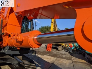 中古建設機械 中古 日立建機 HITACHI 解体機 ロングフロント・ハイリフト ZX135USK-5B