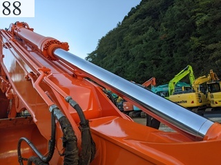 中古建設機械 中古 日立建機 HITACHI 解体機 ロングフロント・ハイリフト ZX135USK-5B