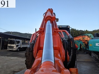 中古建設機械 中古 日立建機 HITACHI 解体機 ロングフロント・ハイリフト ZX135USK-5B