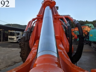 中古建設機械 中古 日立建機 HITACHI 解体機 ロングフロント・ハイリフト ZX135USK-5B