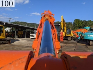 中古建設機械 中古 日立建機 HITACHI 解体機 ロングフロント・ハイリフト ZX135USK-5B