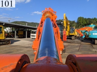 中古建設機械 中古 日立建機 HITACHI 解体機 ロングフロント・ハイリフト ZX135USK-5B