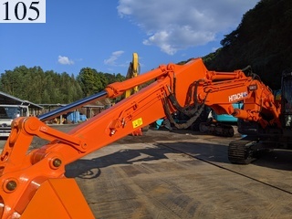 中古建設機械 中古 日立建機 HITACHI 解体機 ロングフロント・ハイリフト ZX135USK-5B