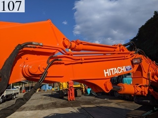 中古建設機械 中古 日立建機 HITACHI 解体機 ロングフロント・ハイリフト ZX135USK-5B