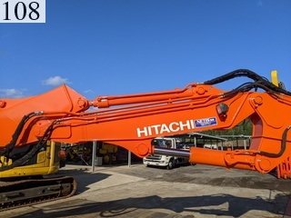 中古建設機械 中古 日立建機 HITACHI 解体機 ロングフロント・ハイリフト ZX135USK-5B