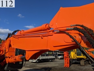 中古建設機械 中古 日立建機 HITACHI 解体機 ロングフロント・ハイリフト ZX135USK-5B