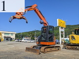 中古建設機械 中古 日立建機 HITACHI 林業機械 グラップル・ウインチ・排土板 ZX55UR-5B