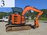 中古建設機械 中古 日立建機 HITACHI 林業機械 グラップル・ウインチ・排土板 ZX55UR-5B