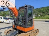中古建設機械 中古 日立建機 HITACHI 林業機械 グラップル・ウインチ・排土板 ZX55UR-5B