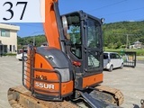 中古建設機械 中古 日立建機 HITACHI 林業機械 グラップル・ウインチ・排土板 ZX55UR-5B