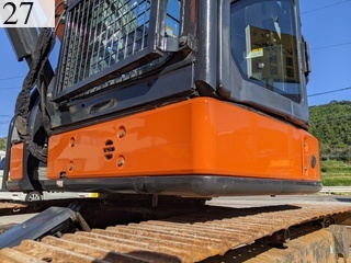 中古建設機械 中古 日立建機 HITACHI 林業機械 グラップル・ウインチ・排土板 ZX55UR-5B