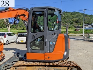 中古建設機械 中古 日立建機 HITACHI 林業機械 グラップル・ウインチ・排土板 ZX55UR-5B