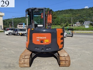 中古建設機械 中古 日立建機 HITACHI 林業機械 グラップル・ウインチ・排土板 ZX55UR-5B