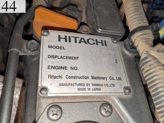 中古建設機械 中古 日立建機 HITACHI 林業機械 グラップル・ウインチ・排土板 ZX55UR-5B