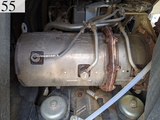 中古建設機械 中古 日立建機 HITACHI 林業機械 グラップル・ウインチ・排土板 ZX55UR-5B