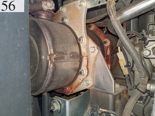 中古建設機械 中古 日立建機 HITACHI 林業機械 グラップル・ウインチ・排土板 ZX55UR-5B