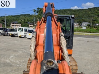 中古建設機械 中古 日立建機 HITACHI 林業機械 グラップル・ウインチ・排土板 ZX55UR-5B