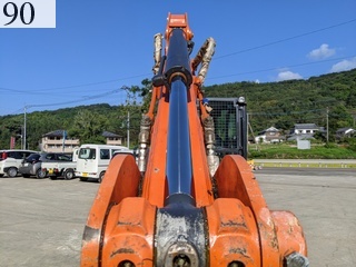 中古建設機械 中古 日立建機 HITACHI 林業機械 グラップル・ウインチ・排土板 ZX55UR-5B