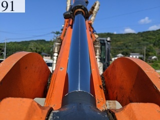 中古建設機械 中古 日立建機 HITACHI 林業機械 グラップル・ウインチ・排土板 ZX55UR-5B