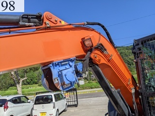 中古建設機械 中古 日立建機 HITACHI 林業機械 グラップル・ウインチ・排土板 ZX55UR-5B