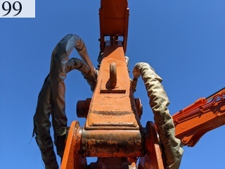 中古建設機械 中古 日立建機 HITACHI 林業機械 グラップル・ウインチ・排土板 ZX55UR-5B