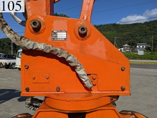 中古建設機械 中古 日立建機 HITACHI 林業機械 グラップル・ウインチ・排土板 ZX55UR-5B