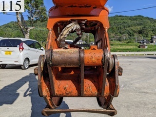 中古建設機械 中古 日立建機 HITACHI 林業機械 グラップル・ウインチ・排土板 ZX55UR-5B