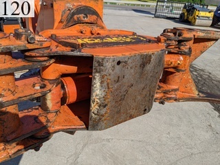 中古建設機械 中古 日立建機 HITACHI 林業機械 グラップル・ウインチ・排土板 ZX55UR-5B