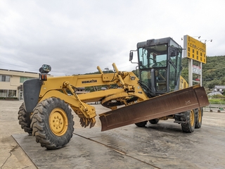 Used Construction Machine Used KOMATSU Grader Articulated frame GD405A-3 Photos