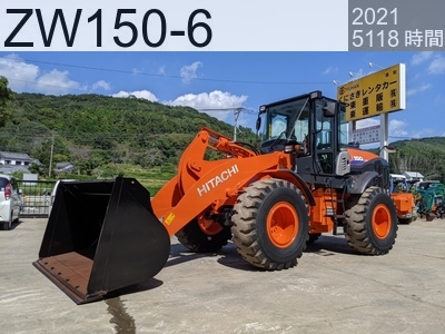 中古建設機械 中古 日立建機 ホイール・ローダ １．０立米以上 ZW150-6 #8510221, 2021年式 5118時間