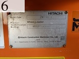 中古建設機械 中古 日立建機 HITACHI ホイール・ローダ １．０立米以上 ZW150-6