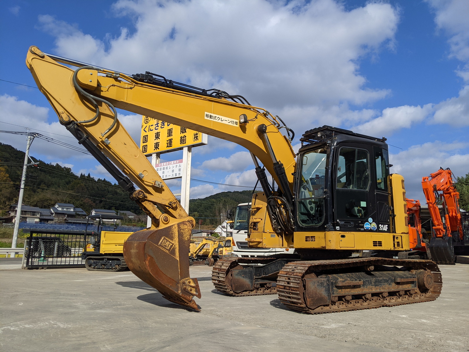 Used Construction Machine Used CAT CAT Excavator 0.4-0.5m3 314FCR