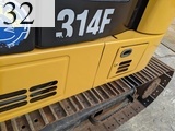 中古建設機械 中古 キャタピラー CAT 油圧ショベル・バックホー ０．４－０．５立米 314FCR
