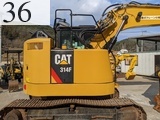 中古建設機械 中古 キャタピラー CAT 油圧ショベル・バックホー ０．４－０．５立米 314FCR