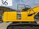 中古建設機械 中古 コマツ KOMATSU 解体機 ロングフロント・ハイリフト PC210LC-10