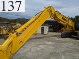 中古建設機械 中古 コマツ KOMATSU 解体機 ロングフロント・ハイリフト PC210LC-10