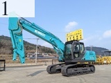 中古建設機械 中古 コベルコ建機 KOBELCO 解体機 ロングフロント・ハイリフト SK210D-10