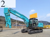 中古建設機械 中古 コベルコ建機 KOBELCO 解体機 ロングフロント・ハイリフト SK210D-10