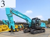 中古建設機械 中古 コベルコ建機 KOBELCO 解体機 ロングフロント・ハイリフト SK210D-10