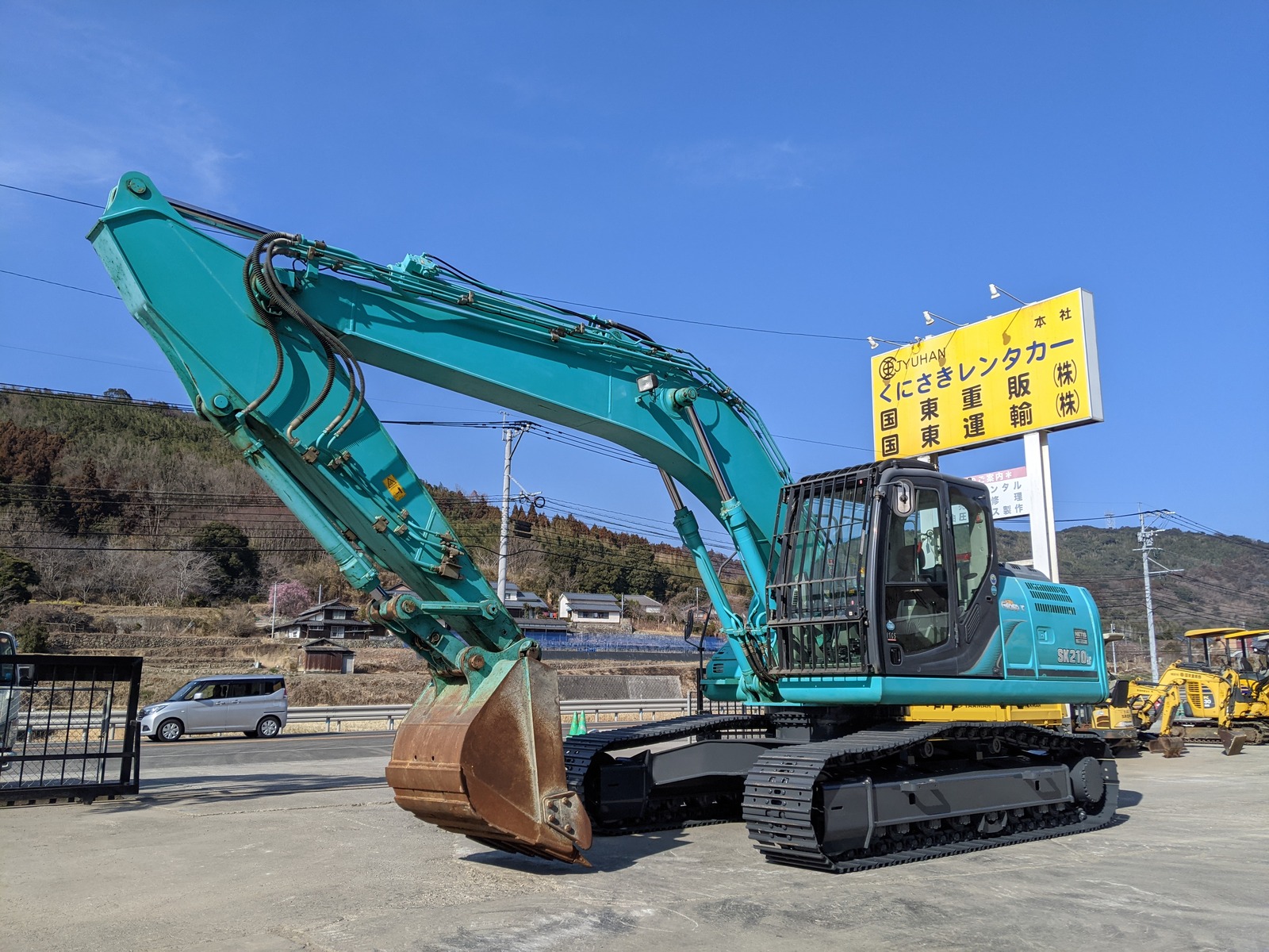 Used Construction Machine Used KOBELCO KOBELCO Excavator 0.7-0.9m3 SK210LC-9