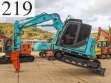 中古建設機械 中古 コベルコ建機 KOBELCO 解体機 ロングフロント・ハイリフト SK75SRD-3E