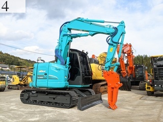 中古建設機械 中古 コベルコ建機 KOBELCO 解体機 ロングフロント・ハイリフト SK75SRD-3E