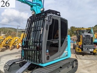 中古建設機械 中古 コベルコ建機 KOBELCO 解体機 ロングフロント・ハイリフト SK75SRD-3E