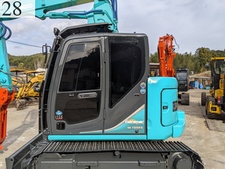 中古建設機械 中古 コベルコ建機 KOBELCO 解体機 ロングフロント・ハイリフト SK75SRD-3E