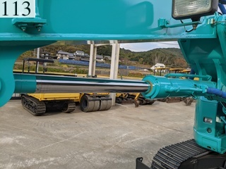 中古建設機械 中古 コベルコ建機 KOBELCO 解体機 ロングフロント・ハイリフト SK75SRD-3E